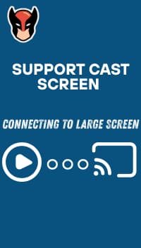 support cast screen